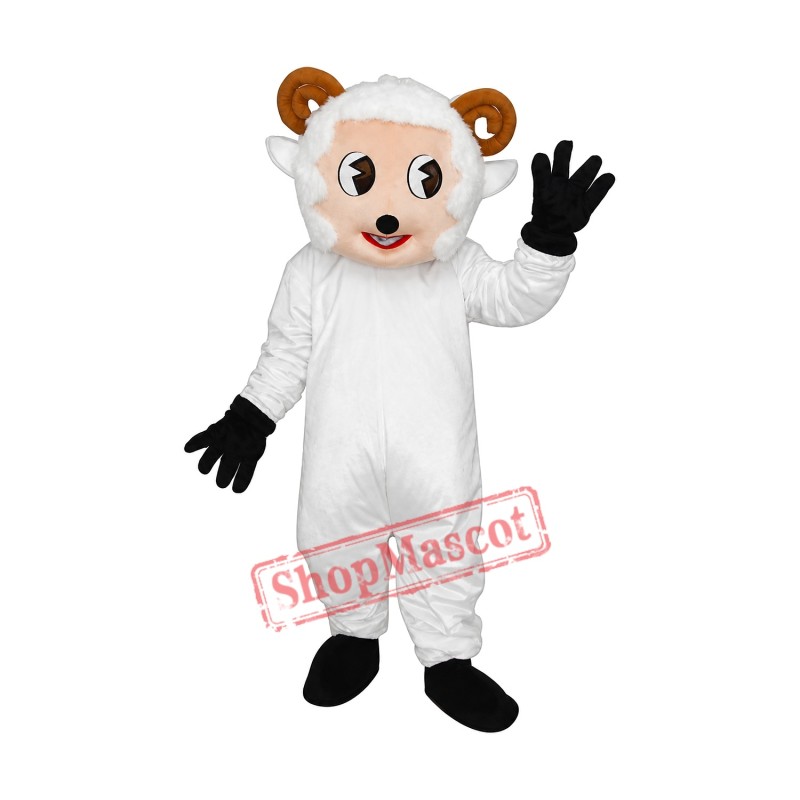 Little Sheep Mascot Adult Costume Free Shipping Little Sheep Mascot Adult Costume Free Shipping