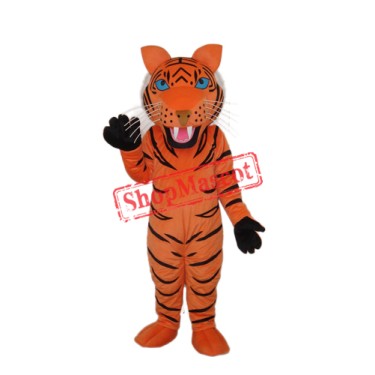 Red Brown Tiger Mascot Adult Costume Free Shipping