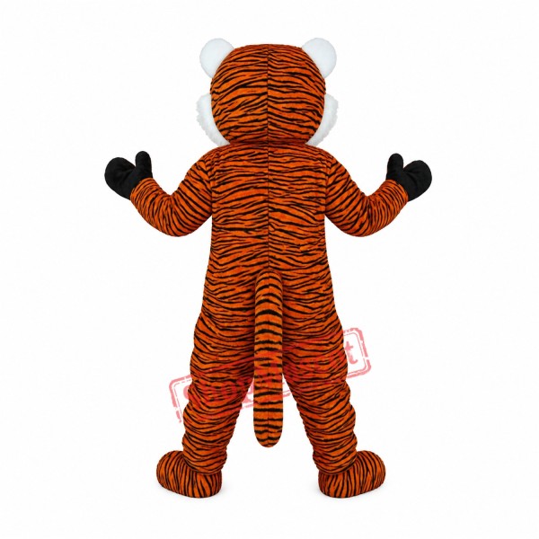 Reddish Brown Stripe Tiger Adult Mascot Costume Free Shipping Reddish Brown Stripe Tiger Adult Mascot Costume Free Shipping