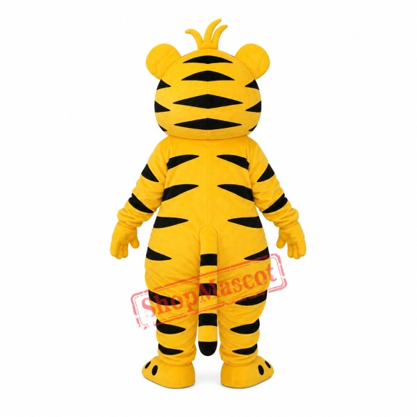 Small Yellow Tiger Mascot Adult Costume Free Shipping Small Yellow Tiger Mascot Adult Costume Free Shipping