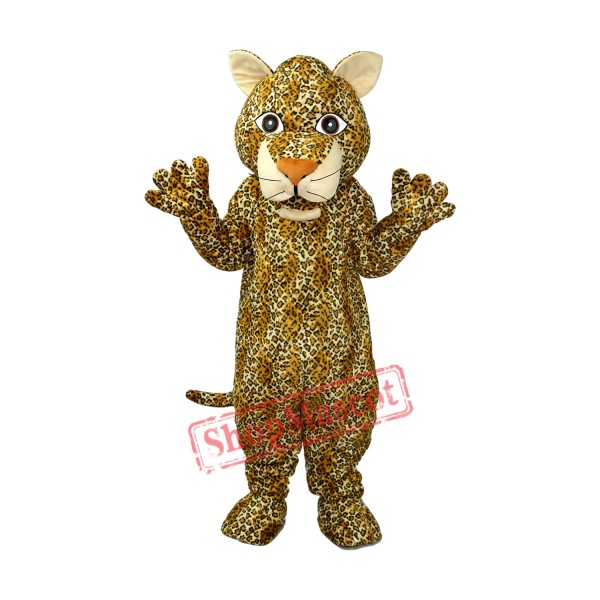 Young Leopard Mascot Adult Costume Free Shipping