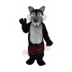 Long Wool Big Black Wolf Mascot Adult Costume Free Shipping Long Wool Big Black Wolf Mascot Adult Costume Free Shipping