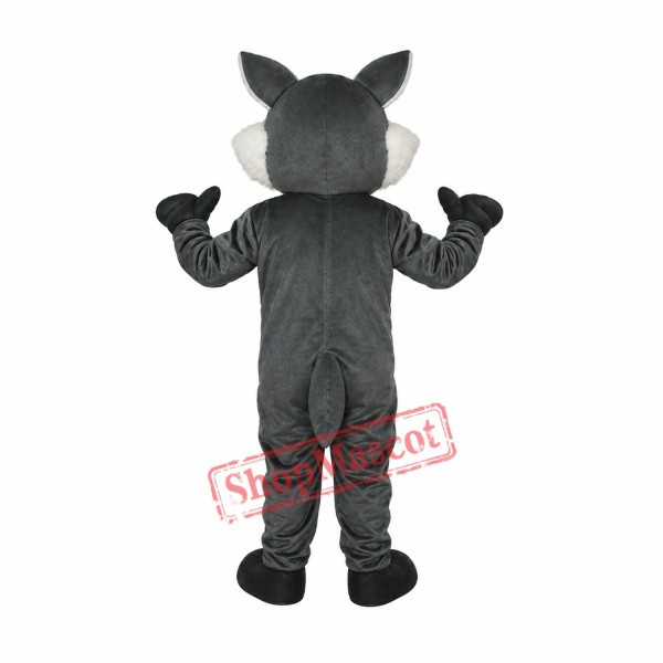 Short-haired Wolf Mascot Adult Costume Free Shipping Short-haired Wolf Mascot Adult Costume Free Shipping
