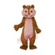 Long Wool Yellow Squirrel Mascot Adult Costume Free Shipping