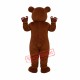 Golden Brown Bear Mascot Adult Costume Free Shipping