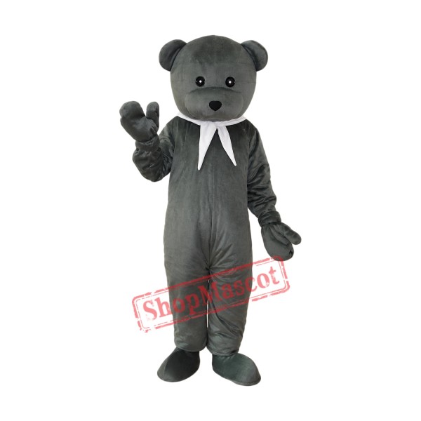 Gray Cook Bear Mascot Adult Costume Free Shipping Gray Cook Bear Mascot Adult Costume Free Shipping