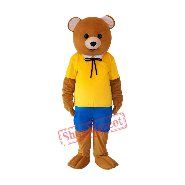 leisure Version Teddy Bear Mascot Adult Costume Free Shipping leisure Version Teddy Bear Mascot Adult Costume Free Shipping