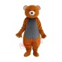 Brown Teddy Bear Mascot Adult Costume Free Shipping