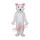 Pink Ears Polar Bear Mascot Adult Costume Free Shipping Pink Ears Polar Bear Mascot Adult Costume Free Shipping
