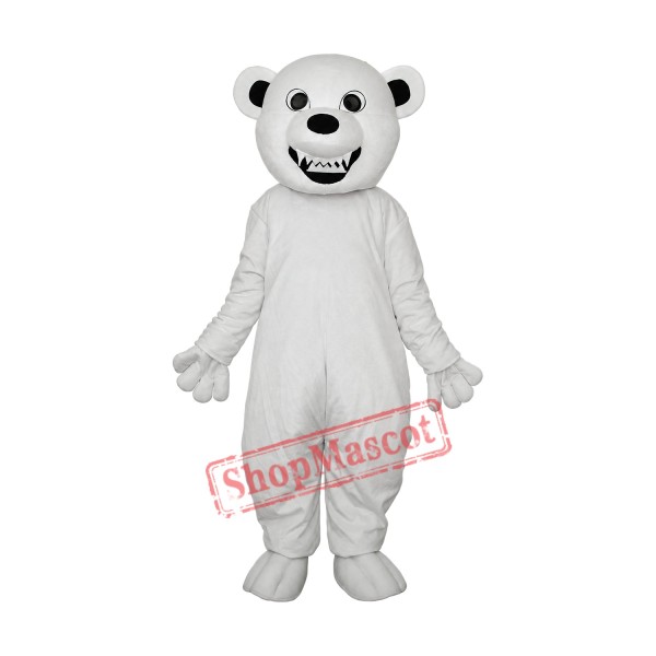 Polar Bear Canine Mascot Adult Costume Free Shipping Polar Bear Canine Mascot Adult Costume Free Shipping