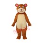 Round Mouth Bear Mascot Adult Costume Free Shipping