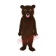 Sharp Teeth Dark Brown Bear Mascot Adult Costume Free Shipping Sharp Teeth Dark Brown Bear Mascot Adult Costume Free Shipping