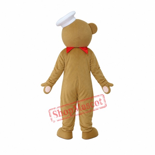 Chef Bear Mascot Adult Costume Free Shipping Chef Bear Mascot Adult Costume Free Shipping