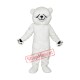 Simple and honest polar bears adult mascot costume Free Shipping