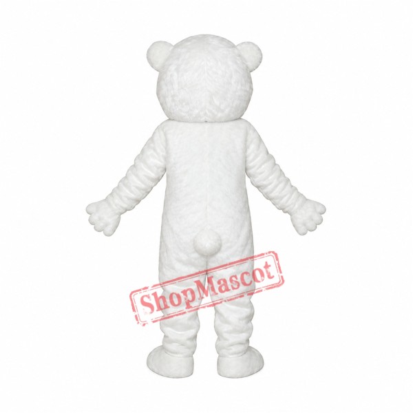 Simple and honest polar bears adult mascot costume Free Shipping Simple and honest polar bears adult mascot costume Free Shipping