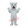 The New Polar Bear Mascot Adult Costume Free Shipping