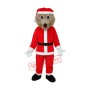 Christmas Bear Mascot Adult Costume Free Shipping