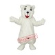 White Polar Bear Adult Mascot Costume Free Shipping