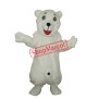 White Polar Bear Adult Mascot Costume Free Shipping