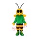 Green Bee Mascot Adult Costume Free Shipping