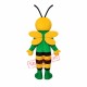 Green Bee Mascot Adult Costume Free Shipping
