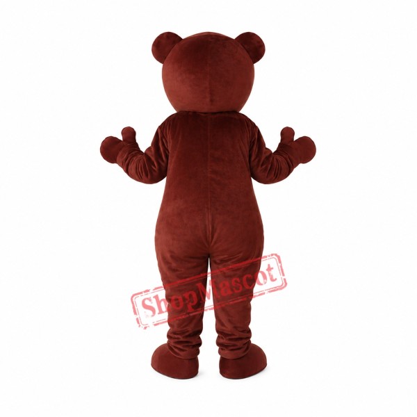 Cook Brown Bear Mascot Adult Costume Free Shipping Cook Brown Bear Mascot Adult Costume Free Shipping