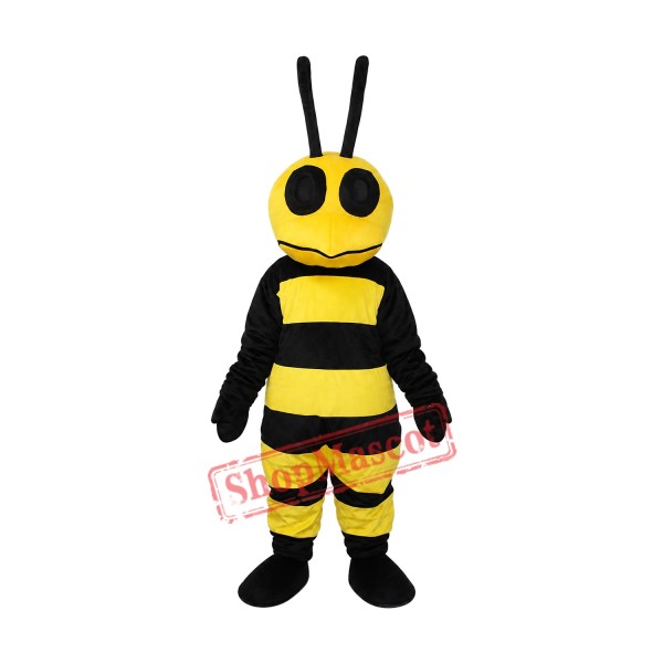Strange Mouth Bee Mascot Adult Costume Free Shipping