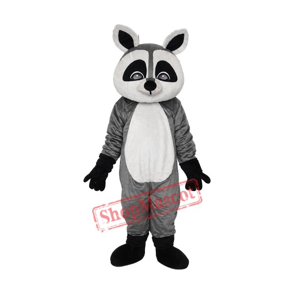 Flat Face Small Raccoon Mascot Adult Costume Free Shipping Flat Face Small Raccoon Mascot Adult Costume Free Shipping