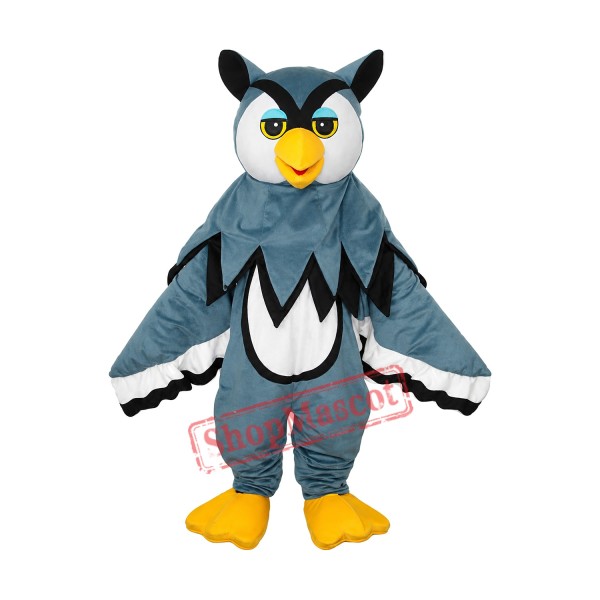 Little Gray Eagle Mascot Adult Costume Free Shipping Little Gray Eagle Mascot Adult Costume Free Shipping