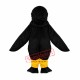Long Wool Black Eagle Mascot Adult Costume Free Shipping Long Wool Black Eagle Mascot Adult Costume Free Shipping