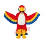 Red Parrot with Lace Tail Mascot Adult Costume Free Shipping