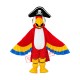 Red Pirate Parrot with Tail Mascot Adult Costume Free Shipping Red Pirate Parrot with Tail Mascot Adult Costume Free Shipping