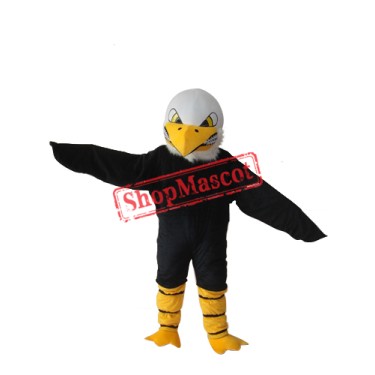 White Head Bald Eagle Mascot Adult Costume Free Shipping