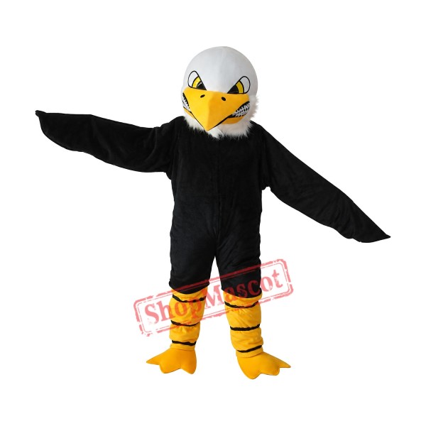White Head Bald Eagle Mascot Adult Costume Free Shipping