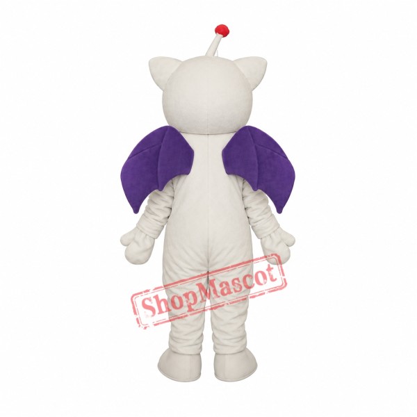 Pink Nose White Cat Mascot Adult Costume Free Shipping Pink Nose White Cat Mascot Adult Costume Free Shipping