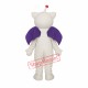 Pink Nose White Cat Mascot Adult Costume Free Shipping Pink Nose White Cat Mascot Adult Costume Free Shipping