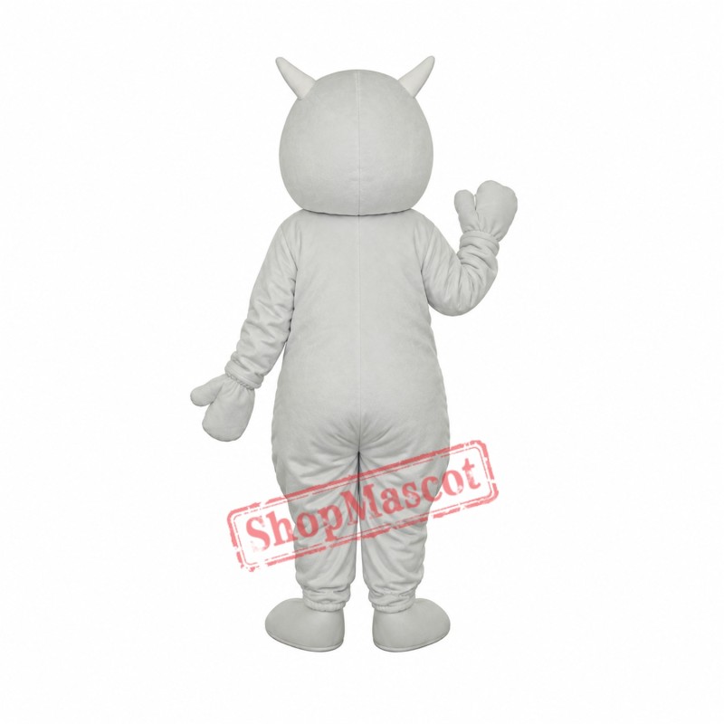 White Cat Mascot Adult Costume Free Shipping White Cat Mascot Adult Costume Free Shipping
