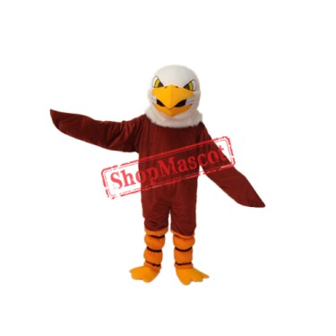 Brown Eagle Mascot Adult Costume Free Shipping