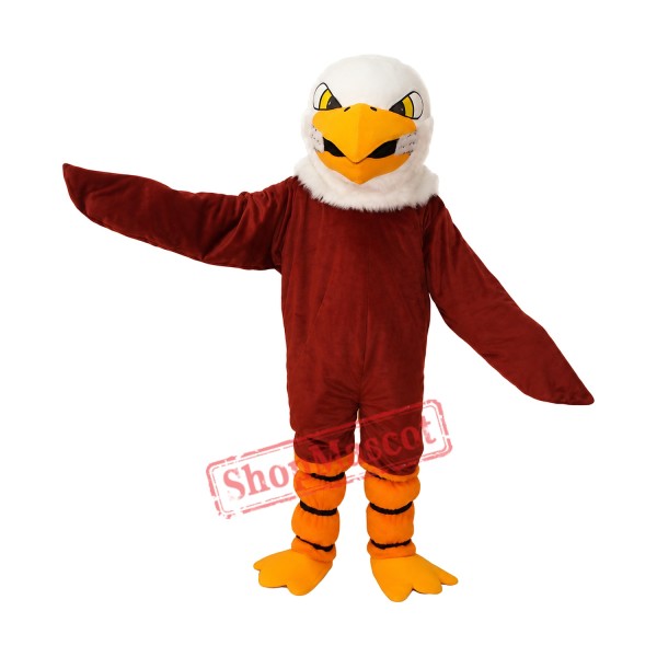 Brown Eagle Mascot Adult Costume Free Shipping