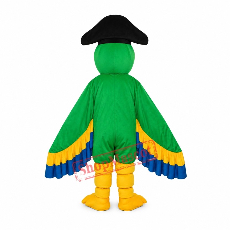 Green Pirate Parrot Mascot Adult Costume Free Shipping Green Pirate Parrot Mascot Adult Costume Free Shipping