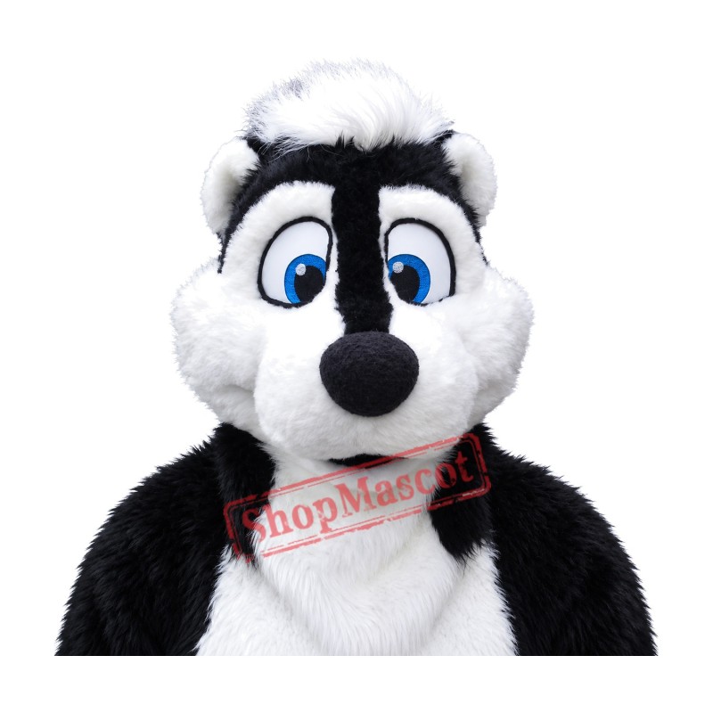 Big Skunk Mascot Costume Big Skunk Mascot Costume