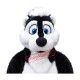 Big Skunk Mascot Costume Big Skunk Mascot Costume