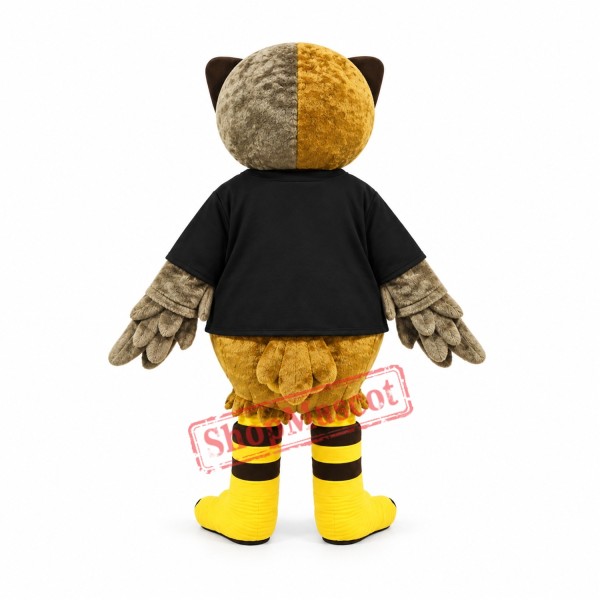 High Quality Brown Owl Mascot Costume High Quality Brown Owl Mascot Costume