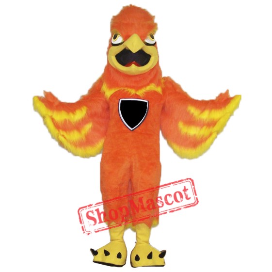 Fire Phoenix Mascot Costume