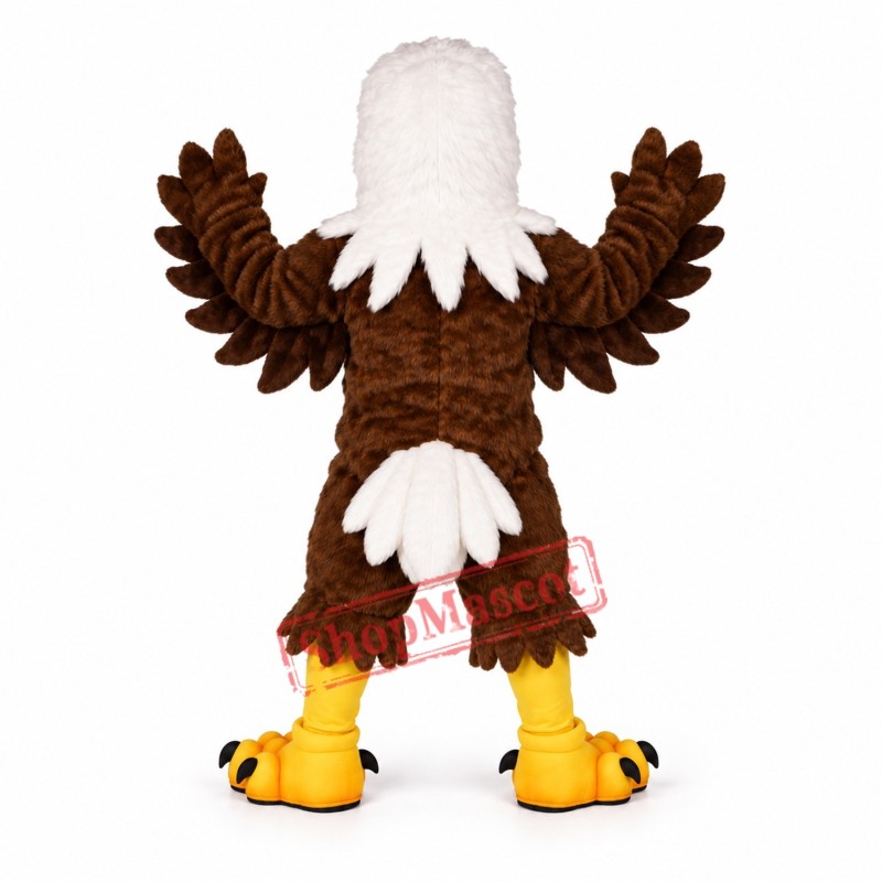 Power Fierce Eagle Mascot Costume Power Fierce Eagle Mascot Costume