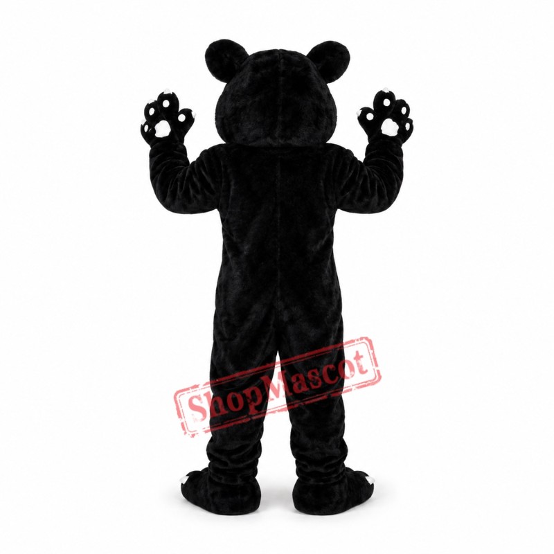 Fierce Black Panther Mascot Costume Fierce Black Panther Mascot Costume
