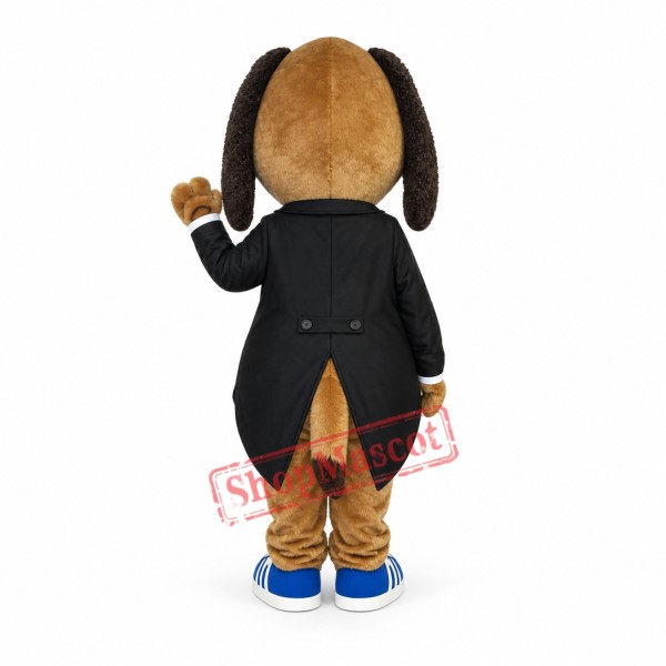 Gentleman Dog Mascot Costume Gentleman Dog Mascot Costume