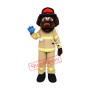 Fire Department Dog Mascot Costume