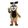 Big Eye Dog Mascot Costume