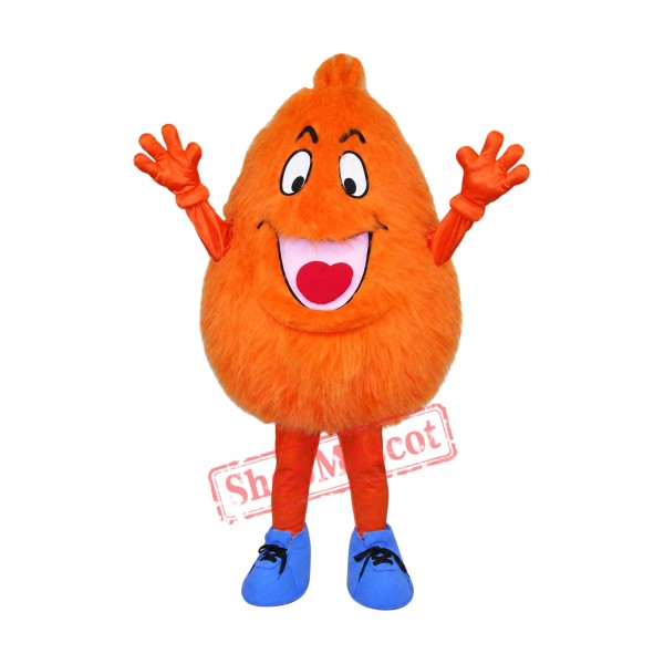 The Orange Monster Mascot Costume